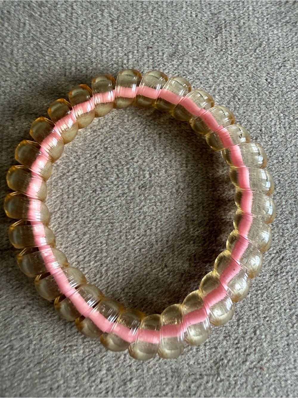 Pink Spiral Coil Bracelet - Women Jewelry Bracelets